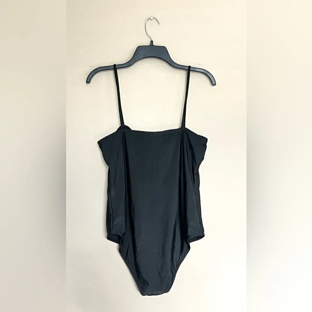 Black One Piece Swimsuit